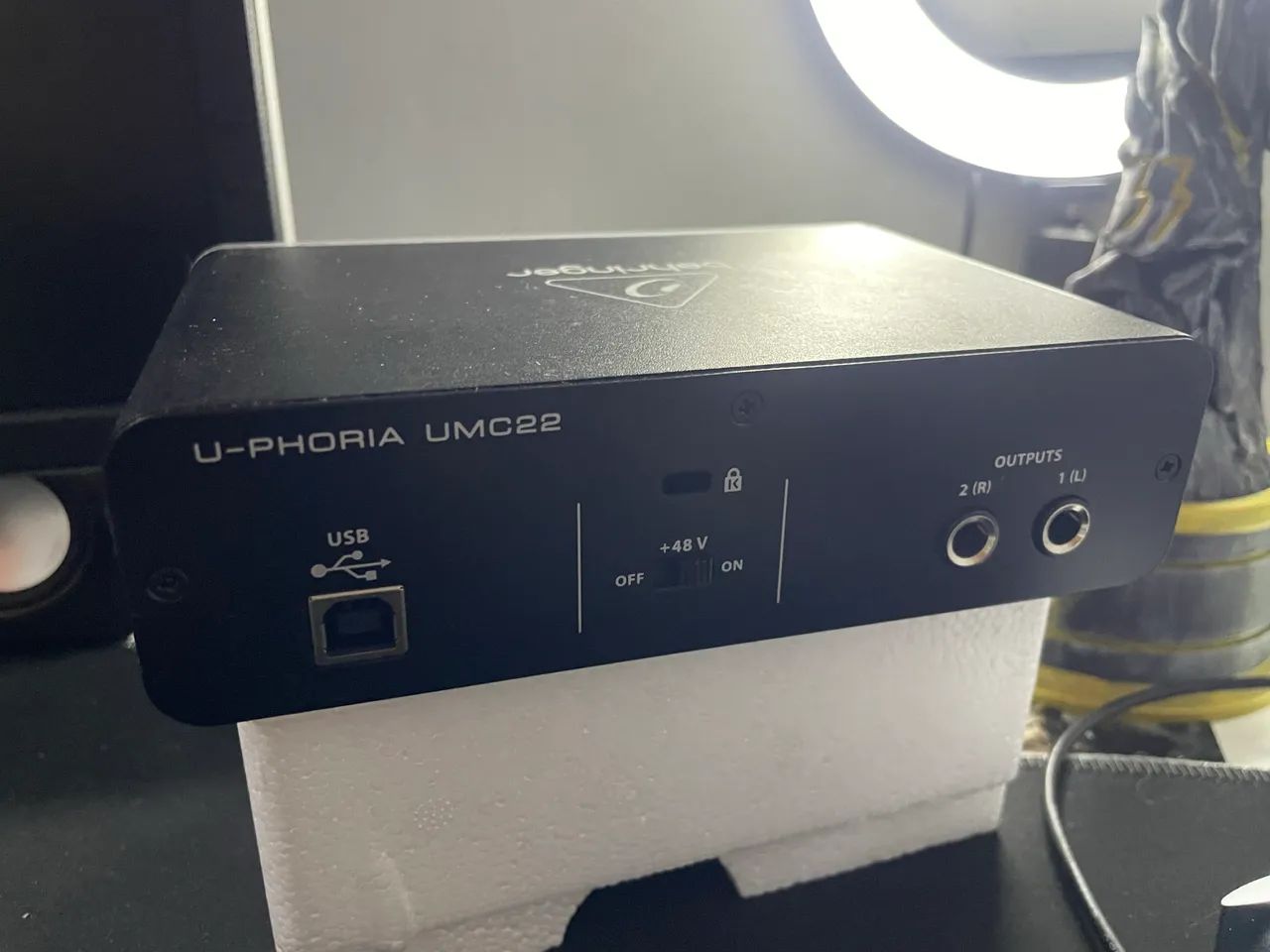 Interface de áudio behringer umc22 - Foto 3