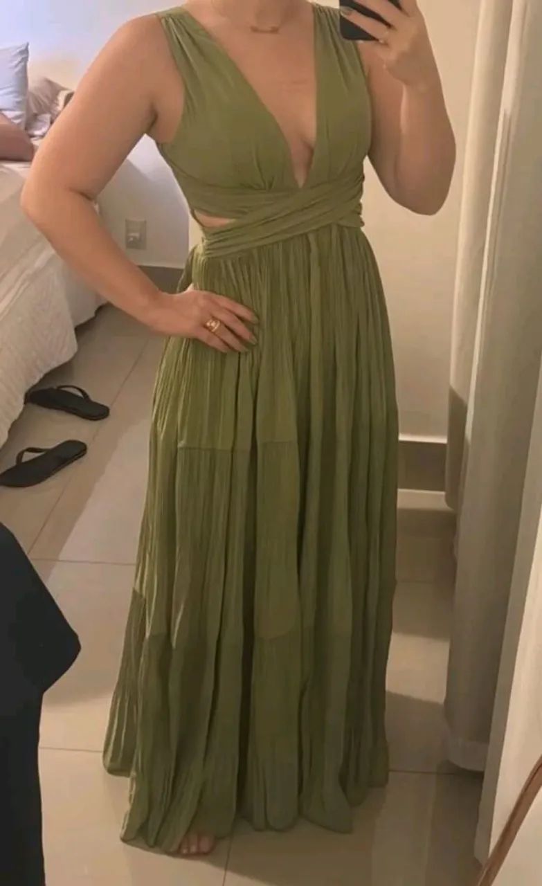 Vestido de Festa em Chiffon - Foto 4