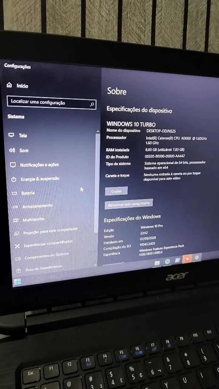 Notebook Acer  - Foto 4