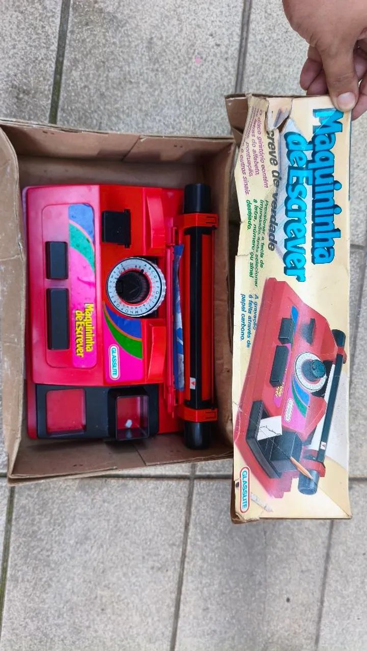 Brinquedo vintage super conservado 