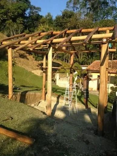 Carpinteiro!  Casas ! Decks chalés e pergolados - Foto 3