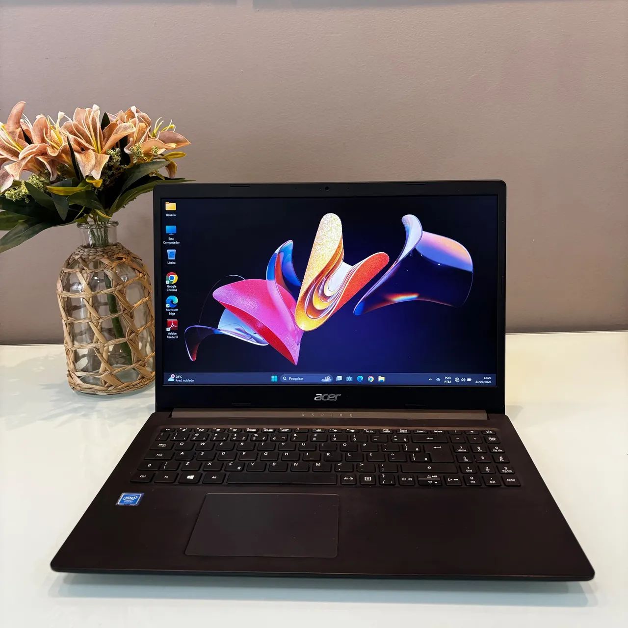 Notebook Acer 8GB DDR4 SSD Windows 11 Bateria Ótima  - Foto 2