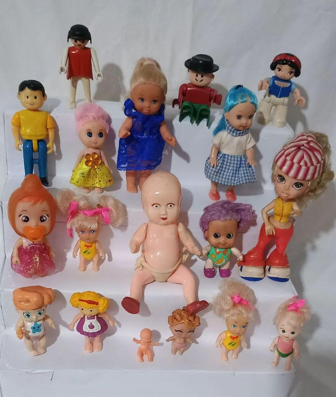 Lote de mini bonecas antigas  - Foto 2
