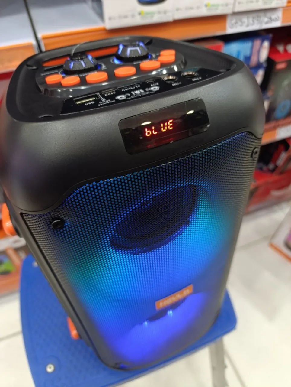 Caixa de Som Amplificada Bluetooth NOVA 2200w PMPO - Foto 3