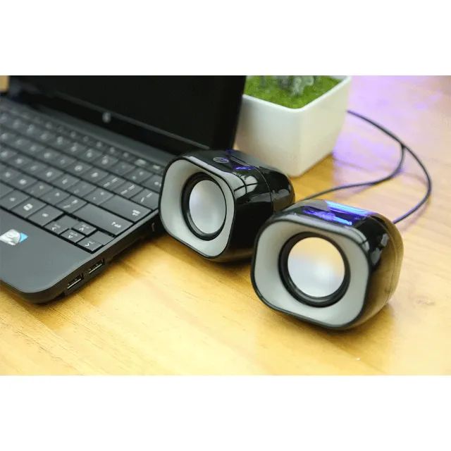 Caixa de Som HP DHS-2111 6W USB/P2 Nova Original com NF - Foto 2