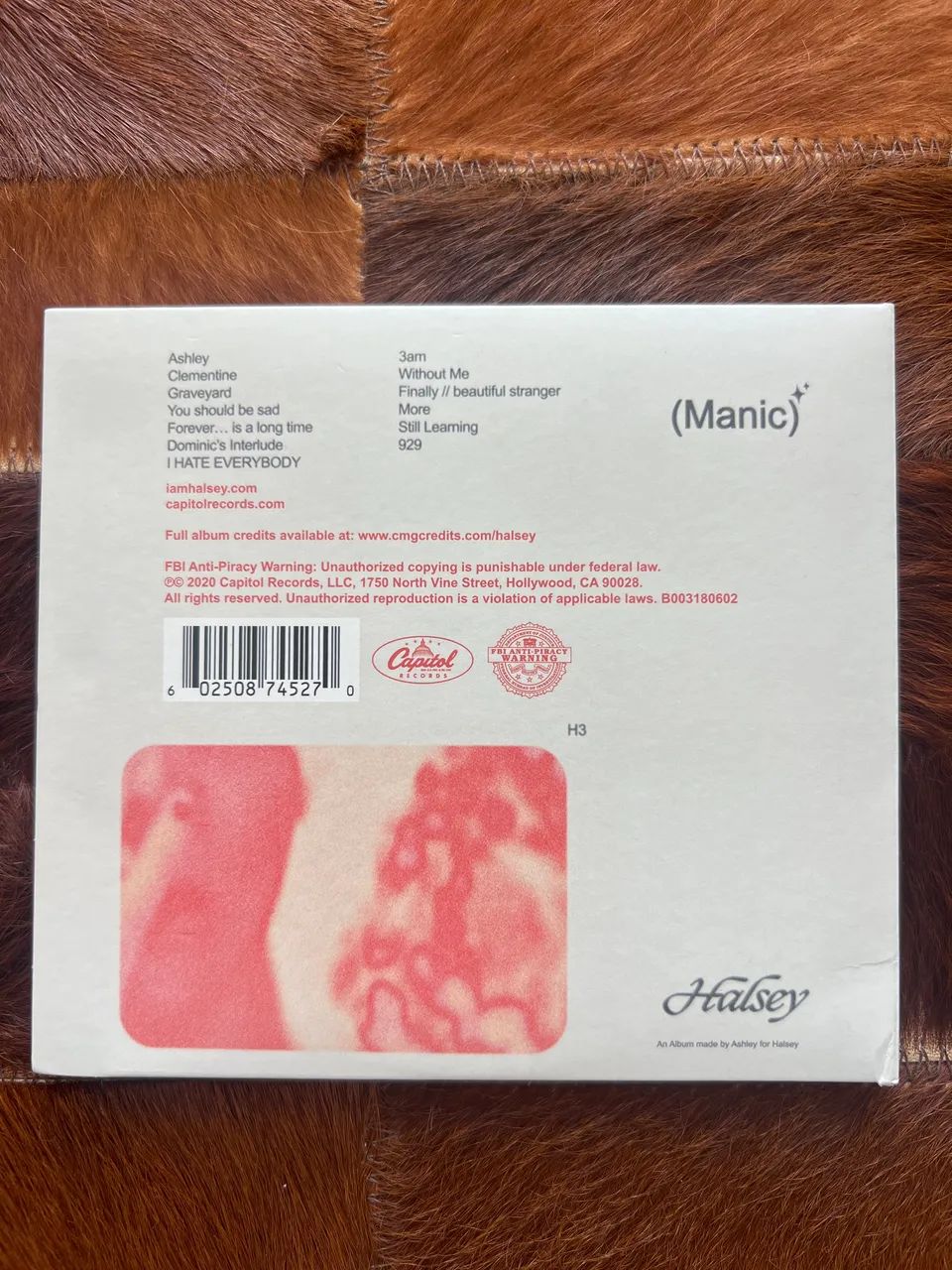 Halsey - CD Manic  autografado ASHLEY - Foto 2