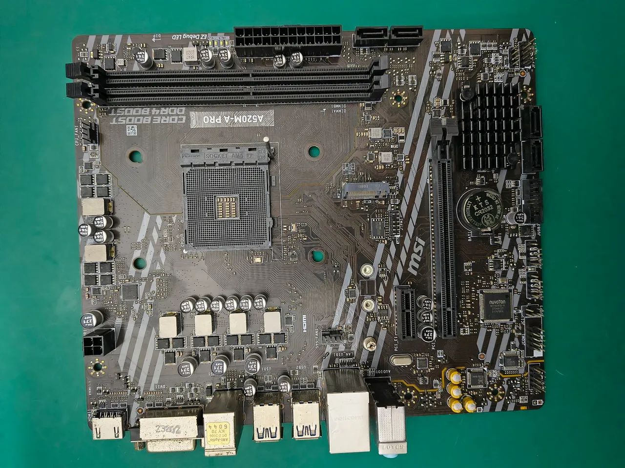 Placa mãe MSI A520M-A PRO