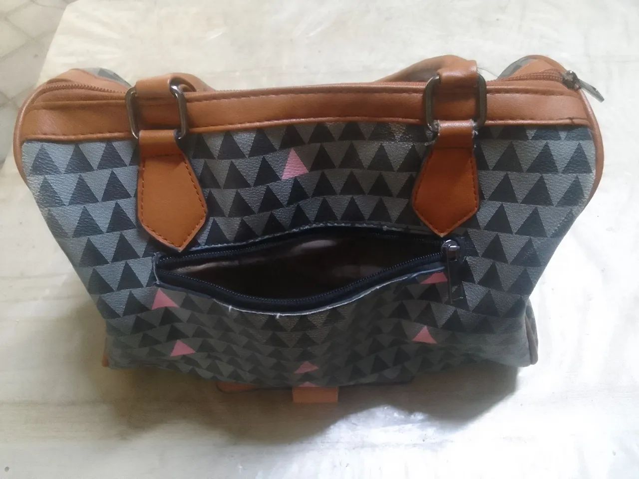 Bolsa feminina com carteira - Foto 4