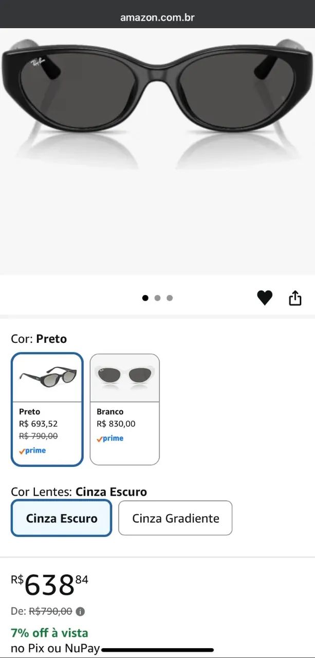 Oculos de Sol Ray ban - Foto 2