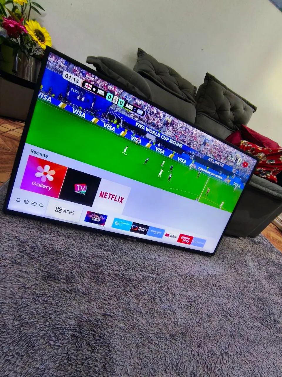SMART TV 4K SAMSUNG 43 POLEGADAS TOP PERFEITA 3 BARATA R$999. - Foto 4