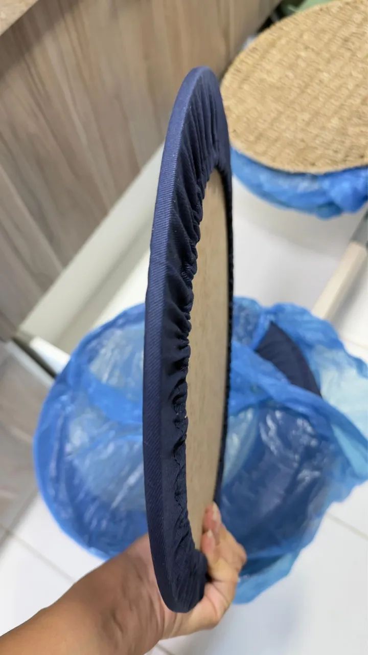Sousplat em mdf pode trocar capa - Foto 2
