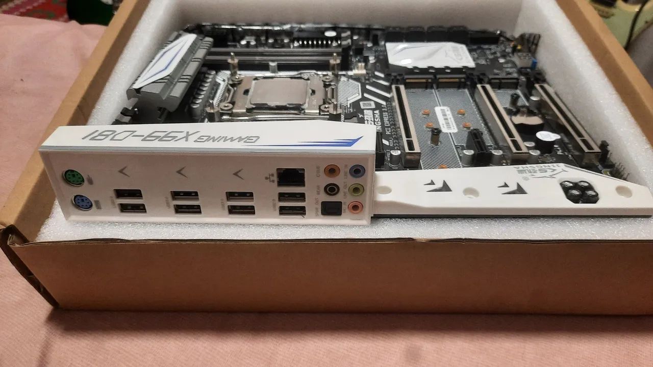 Kit x99 d8i com processador E52680-V4 nova  aceito troca  - Foto 3