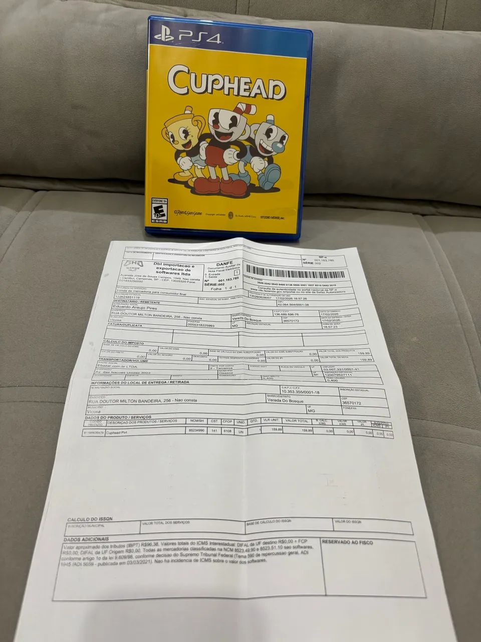 Cuphead PS4 NOVO - Foto 4