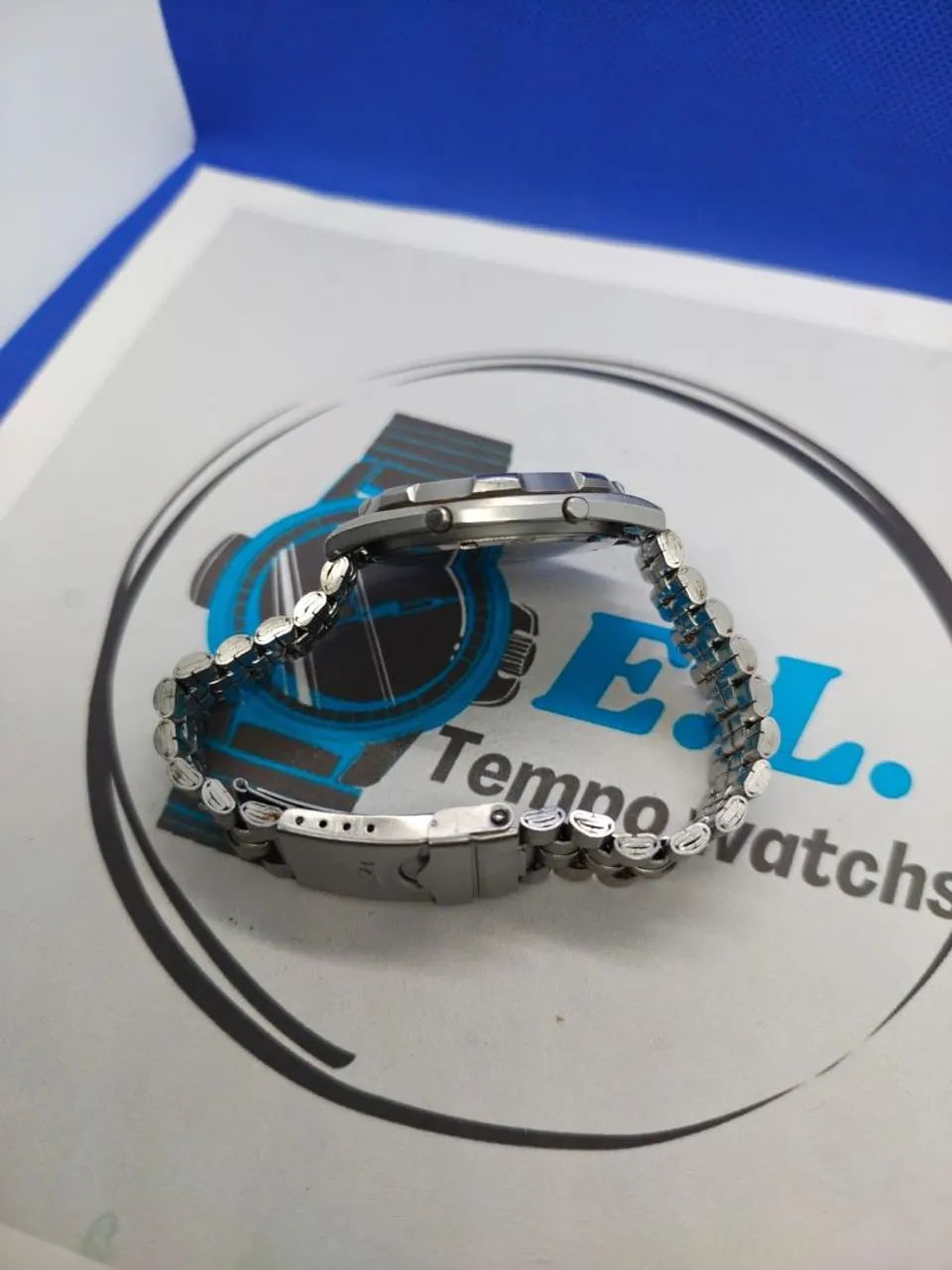 RELOGIO TECHNOS SKYDIVER RARO  ANOS 80 - Foto 5