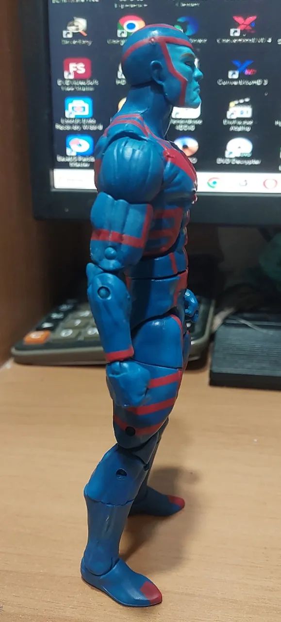 Marvel Legends Arcanjo X-men Deluxe Hasbro Original P/custom (Usado) - Foto 4