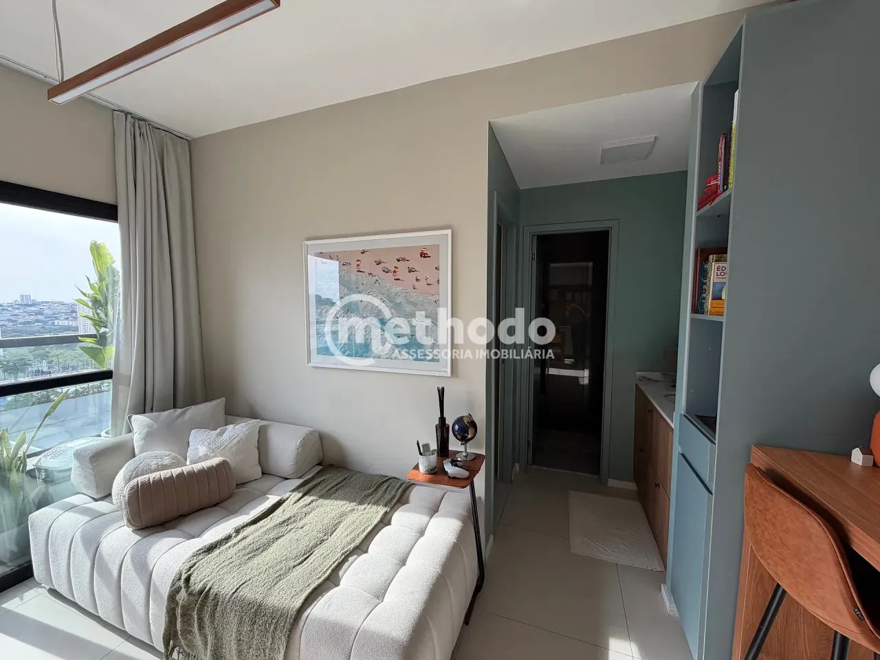 Apartamento à venda com 1 quarto no Parque Industrial em Campinas SP. - Foto 3