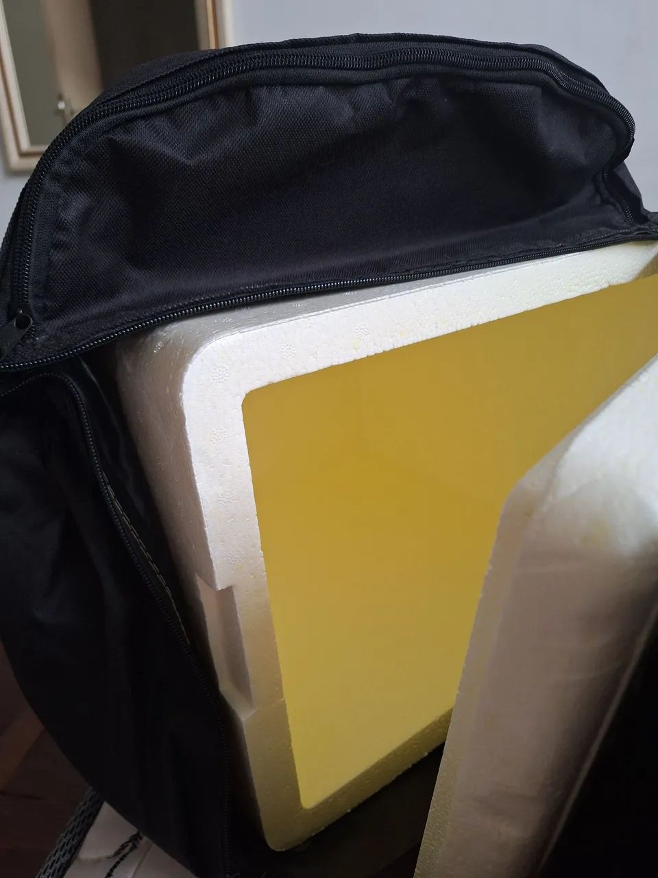 Mochila de entrega ja com isopor  nova - Foto 2