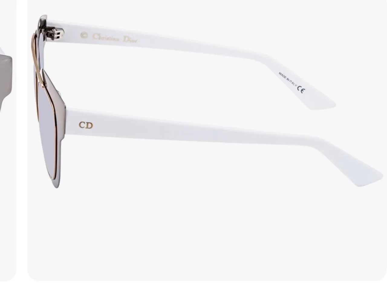 Óculos Dior Gradient Mirrored Chromic LMJ96 . Armação bicolor , lentes espelhadas .  - Foto 5