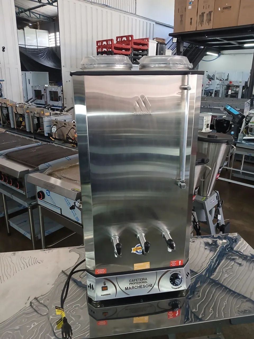 Cafeteira Elétrica Profissional 20 Litros 220v Marchesoni - Foto 3