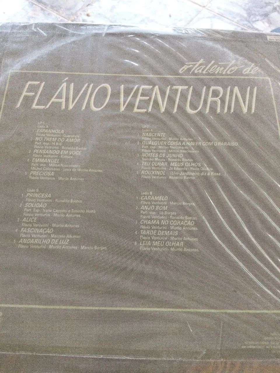LP DUPLO Flávio Venturini  - Foto 2