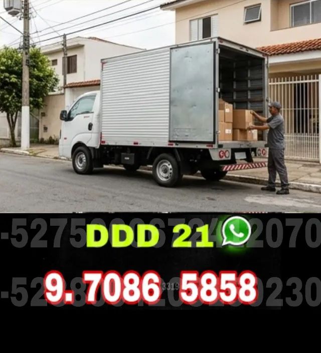Frete no Centro do Rio, Fazemos Mudanças e Serviços de Transportes
