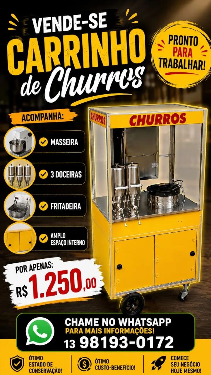Carrinho de churros 