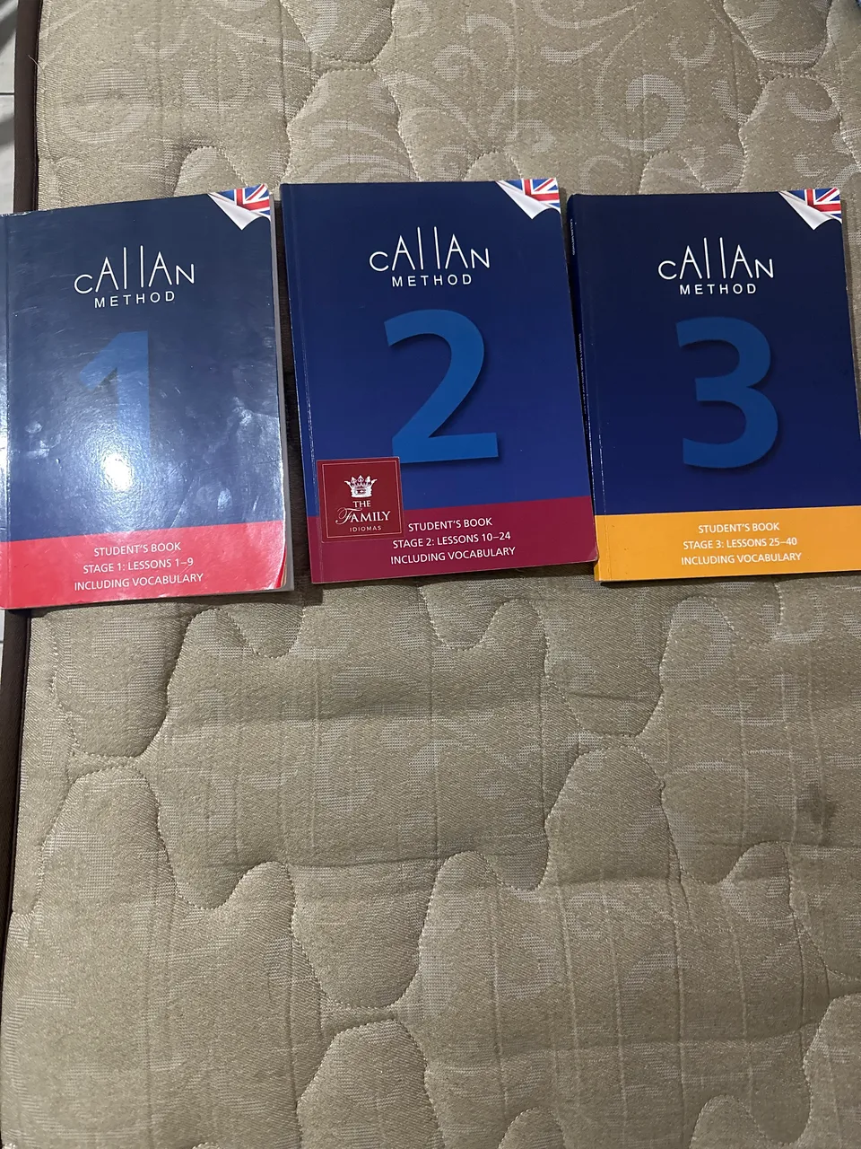 callan method book1.2.3.4.5の5冊セット Kit Com 3 Livros Callan Method Volumes 3, 4 E 5 [2014] Método
