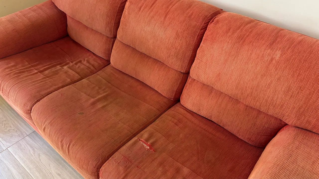Sofá vermelho - Foto 4