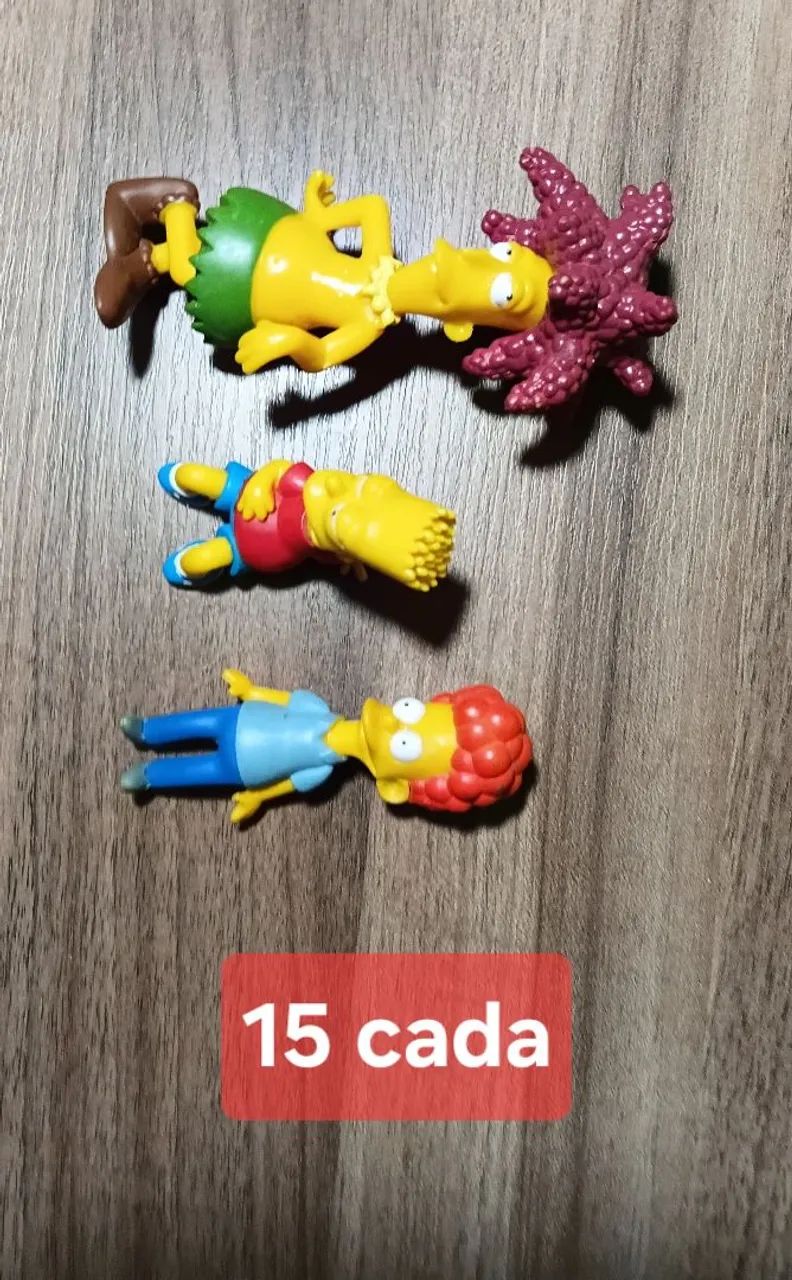 Coleção de Bonecos Os Simpsons Playmates Longjump - Foto 5