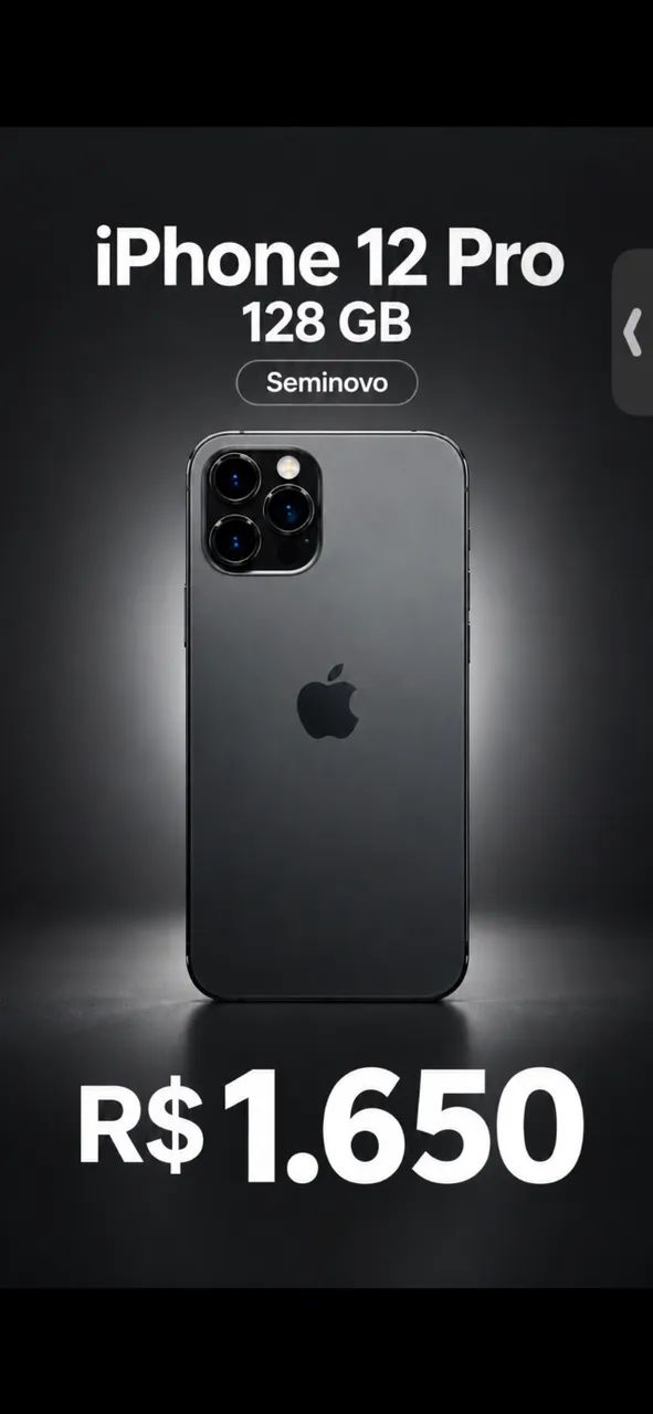 iPhone 12 Pro 128Gb seminovo