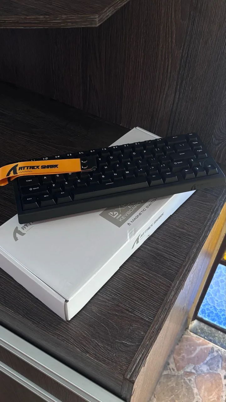 Teclado Magnético Attack shark x68He (NOVO) - Foto 2