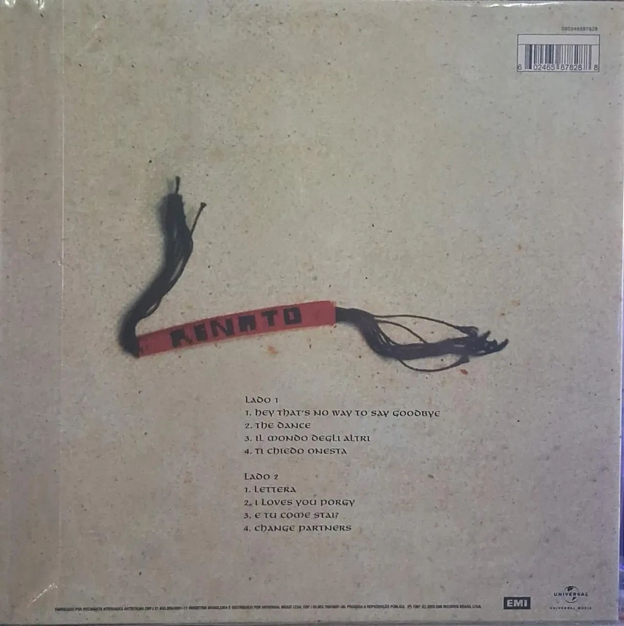 LP RENATO RUSSO LACRADO - O ÚLTIMO SOLO - Foto 2