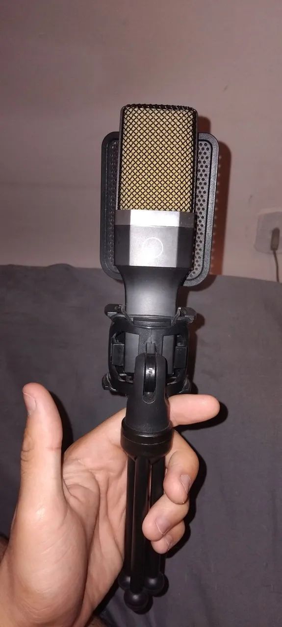 Microfone Gamer X1S RGB USB - Foto 4