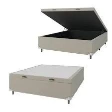 Base box casal baú 