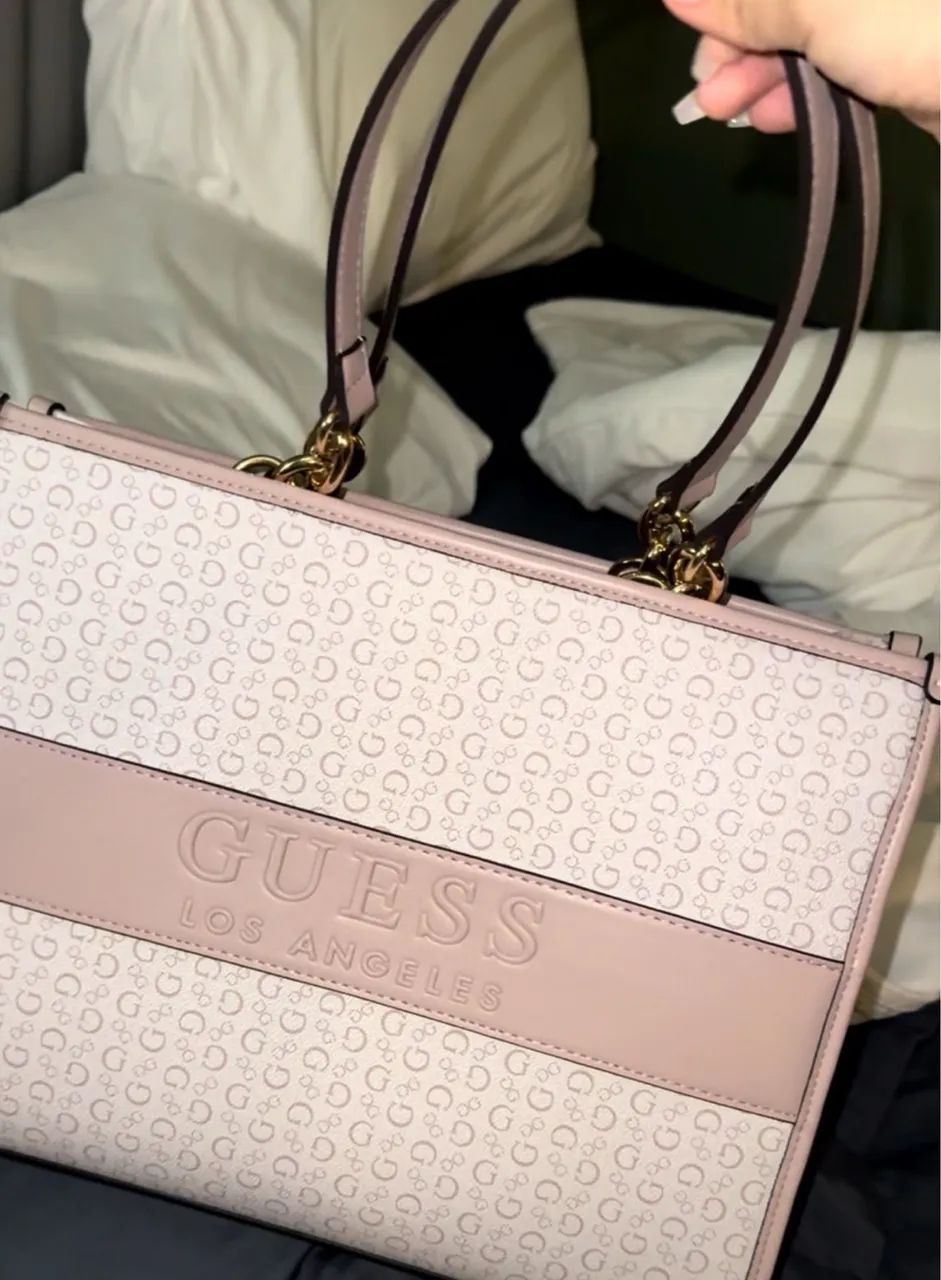 Bolsa Guess Original Rosa ? Grande e Nunca Usada
