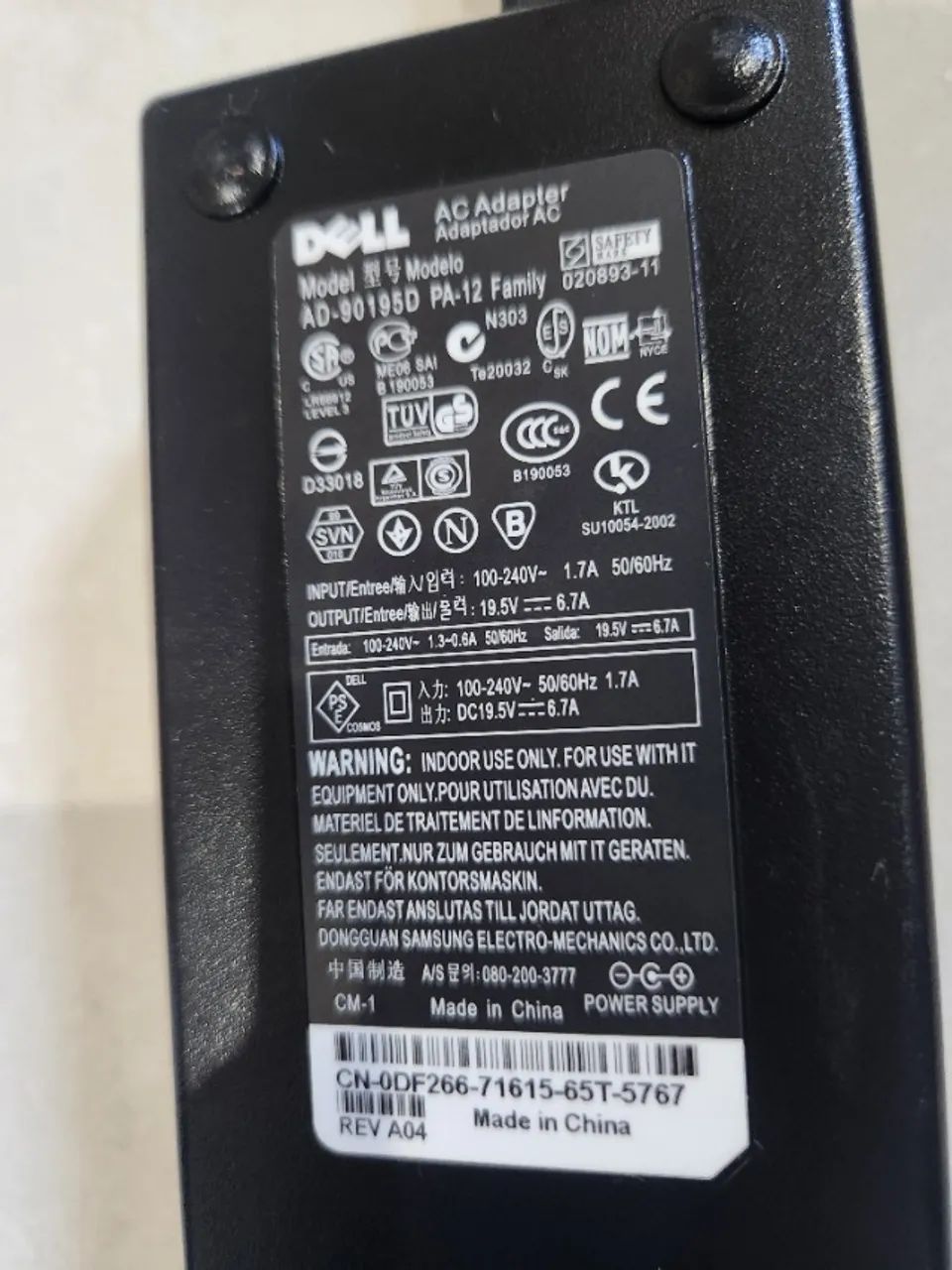 Fonte Peças de reposição notebook Modelo Dell Inspiron E1705   - Foto 5