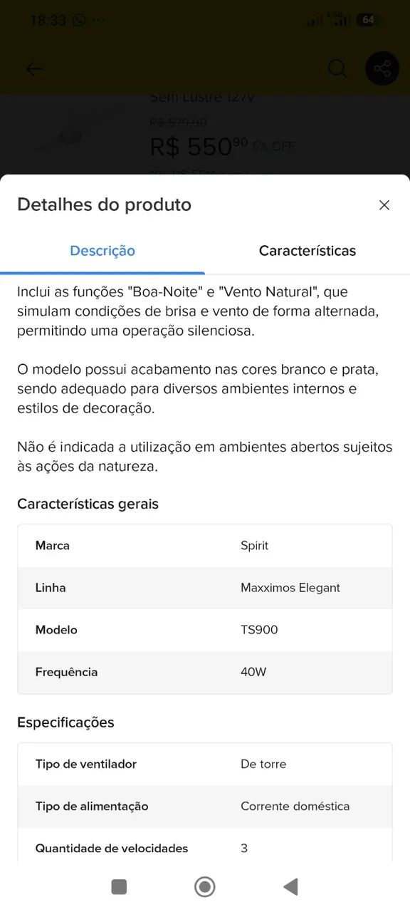 Ventilador torre  - Foto 4