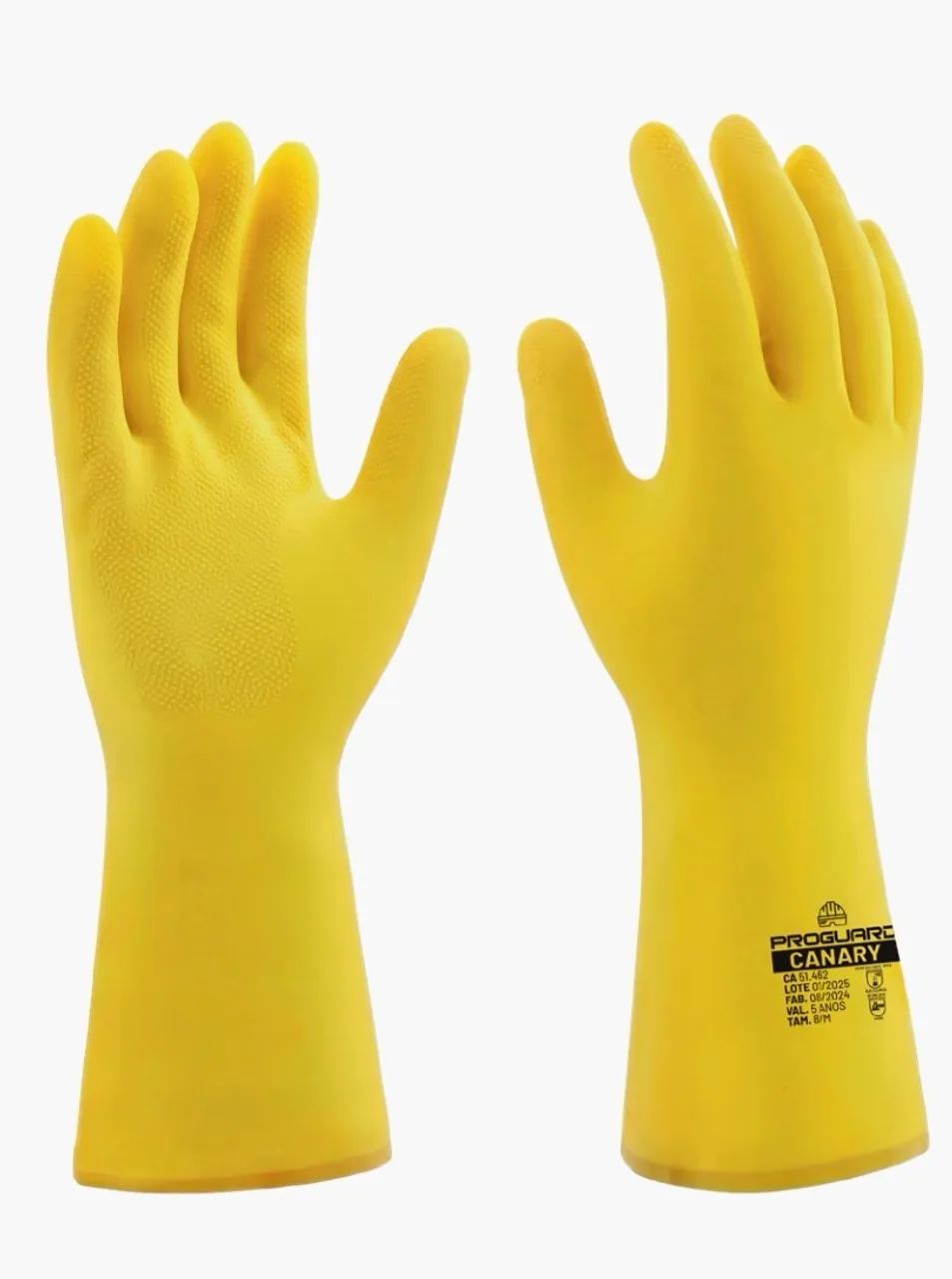 Luva Látex de limpeza 