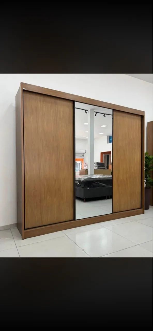 GUARDA ROUPA DIAMOND 3 portas  - Foto 2