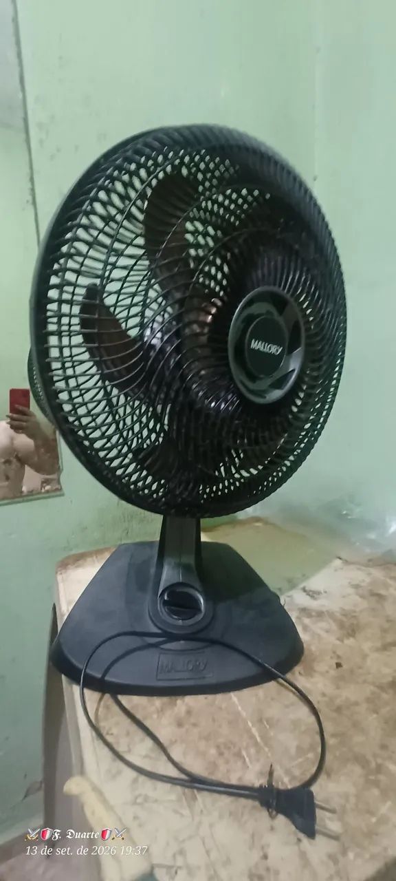 Ventilador 40cm e motor 30cm