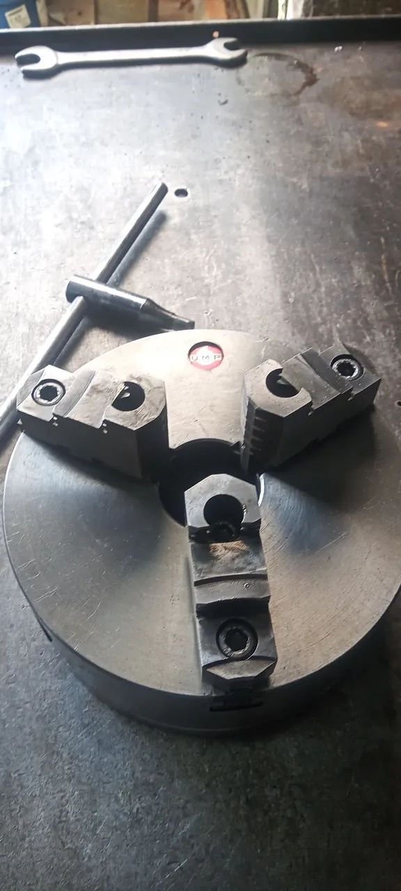 Placa para torno 8 polegadas
