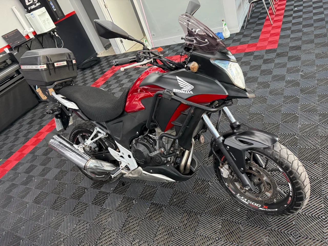 Honda CB 500X 2015 Vermelha - Foto 3