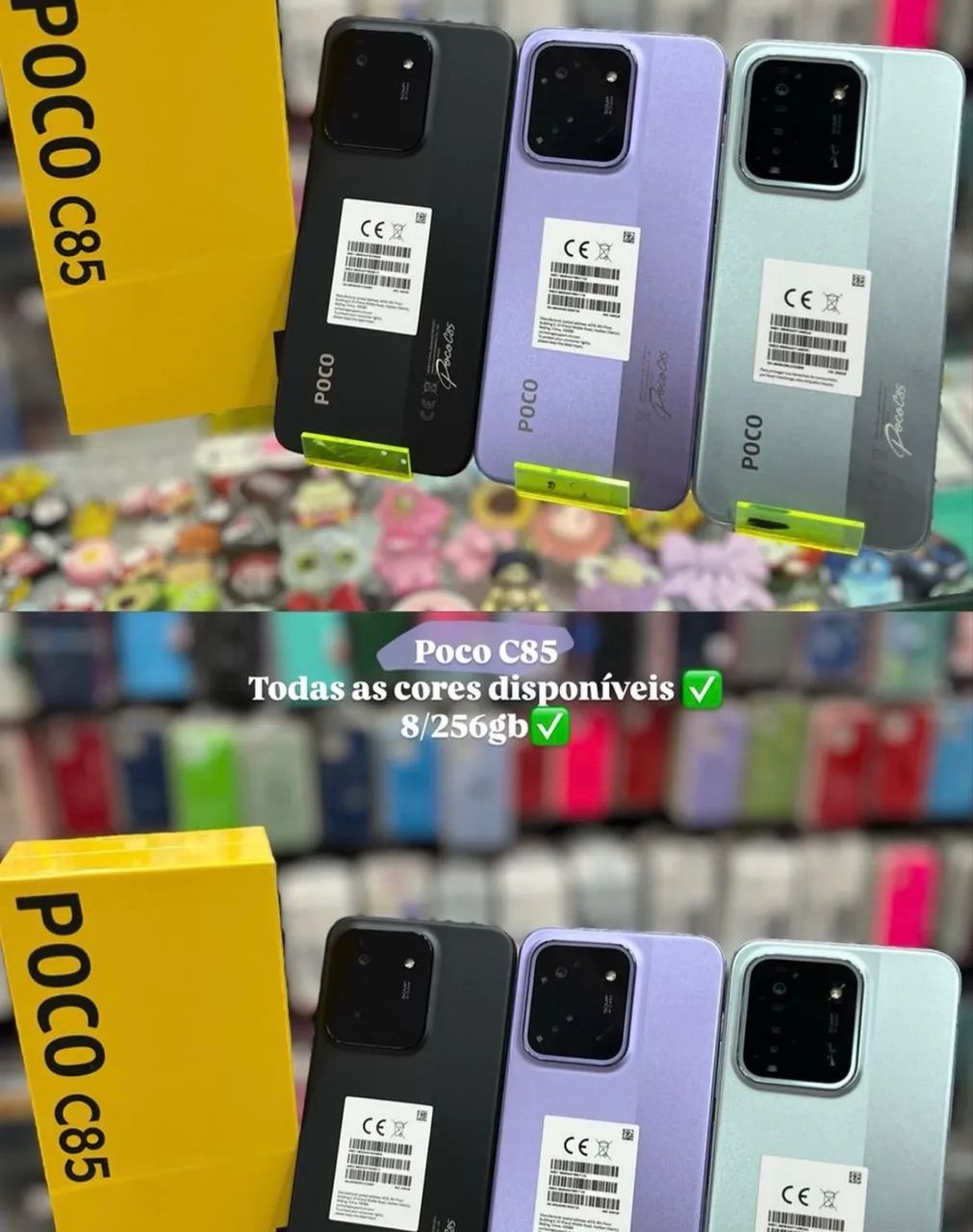 Poco C85 NFC 256GB 08GB RAM  Desempenho Top com Preço Baixo + Entrega Grátis 