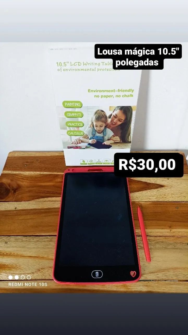 Lousa mágica infantil 10.5" polegadas  / MEGA DESCONTO  - Foto 2