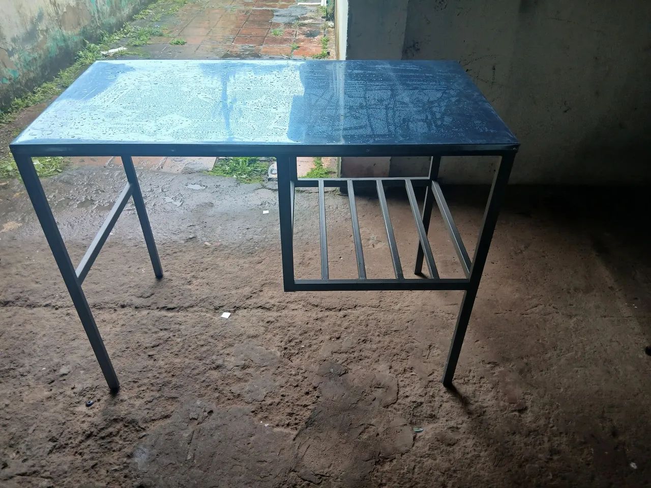 Mesa  inox com suporte  - Foto 2