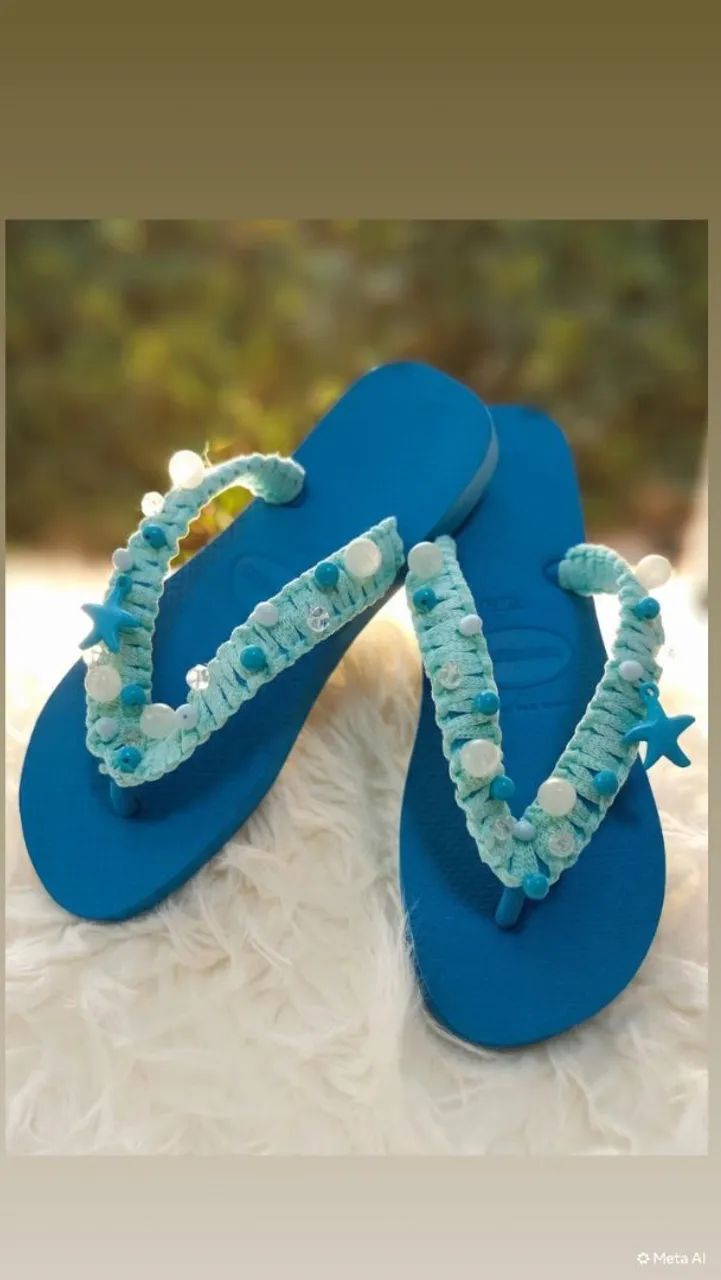 Havaianas customizadas - Foto 2