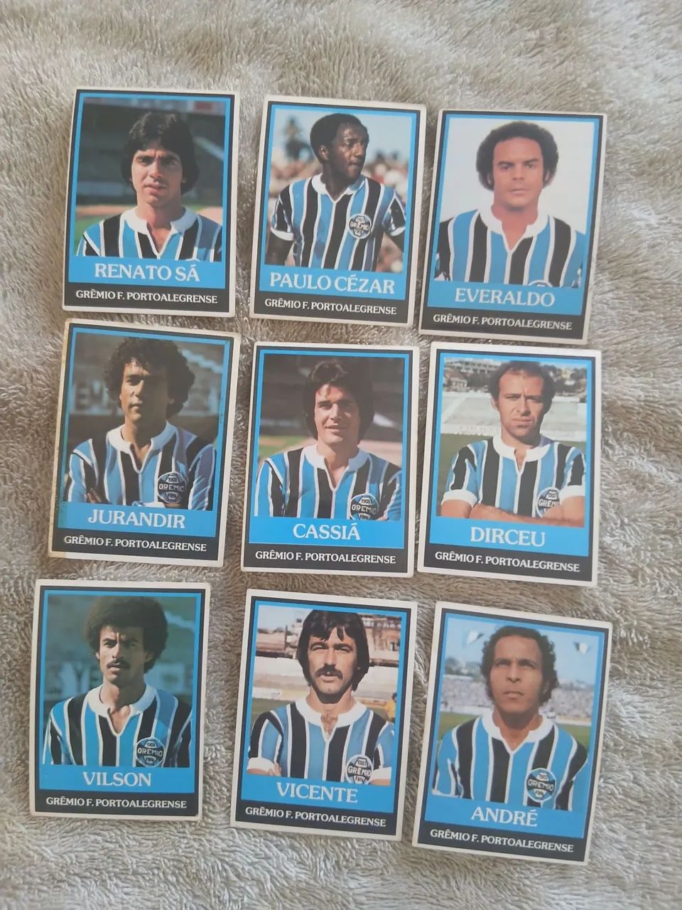 Lote de cards ping pong futebol Grêmio  - Foto 2