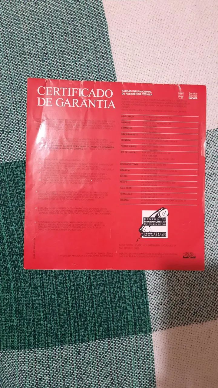 Manual antigo de Instruções TV Philips Luxo 14 Gl 1314 20 Gl 1344 (Usado) - Foto 3