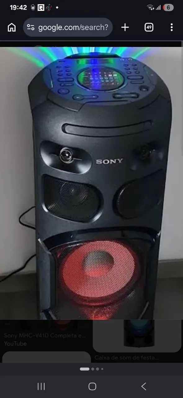 CAIXA DE SOM SONY  - Foto 2
