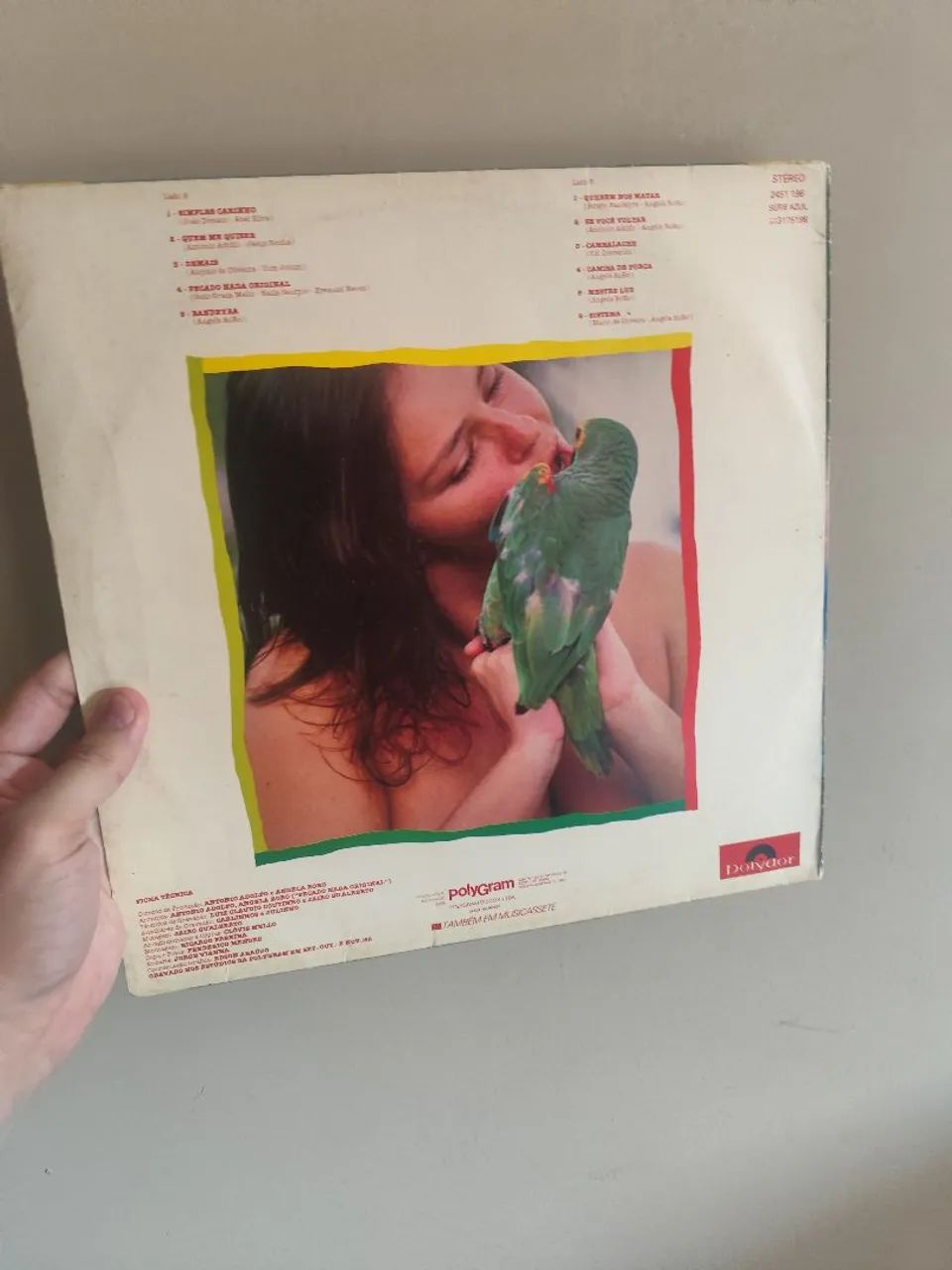 Disco de vinil (LP) Angela Roro - Simples Carinho - Foto 2